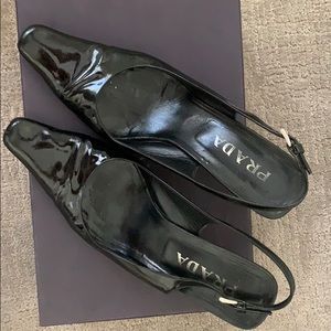 Authentic Prada Slingback Women’s Heels SIZE 10